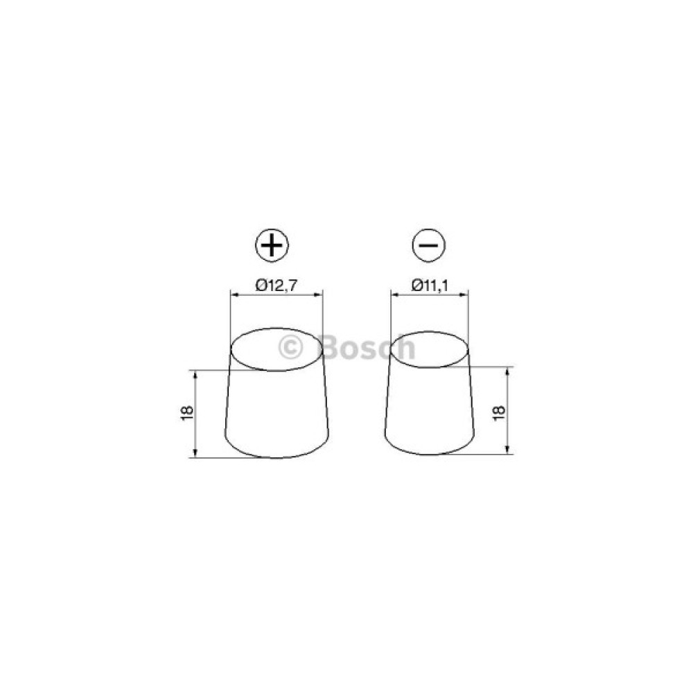 Акумулятор автомобільний Bosch 40А (0 092 S40 180)