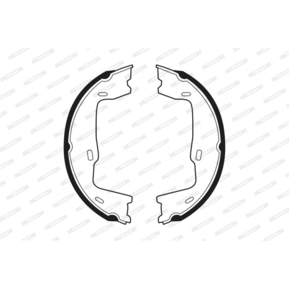 Гальмівні колодки FERODO FSB227