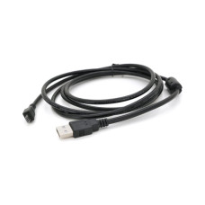 Дата кабель USB 2.0 AM to Micro 5P 1.8m black Voltronic (YT-AM/Mc-1.8Bl/07367)