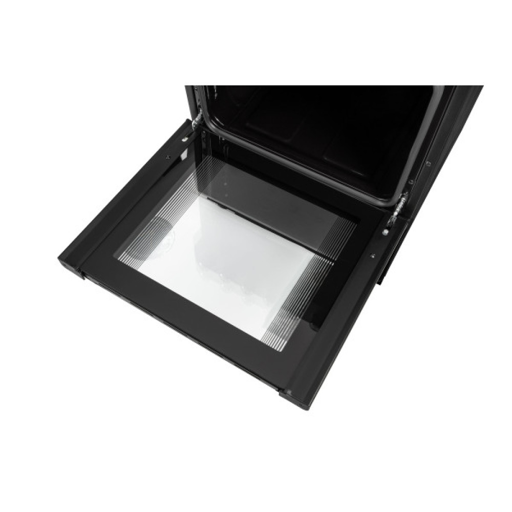 Плита ARDESTO комбі, 52л, 50x60см, конвекція, чавун, підсвічування, форсунки LPG (підключення газового балона), чорний