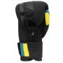Боксерські рукавички PowerPlay 3021 Ukraine Чорні 12 унцій (PP_3021_12oz_Black)