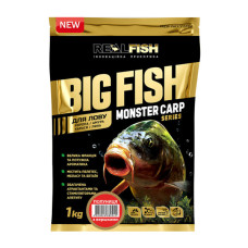 Прикормка Real Fish Big Fish Monster Carp Полуниця з вершками 1kg (809.00.17)