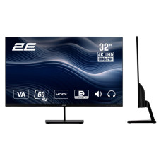 Монітор 2E 31.5" L3224B 2xHDMI, DP, MM, VA, 3840x2160