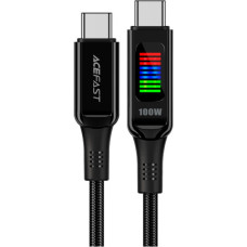 Дата кабель USB-C to USB-C 1.2m 100W with display C7-03 Acefast (6974316282778)