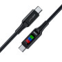 Дата кабель USB-C to USB-C 1.2m 100W with display C7-03 Acefast (6974316282778) Дата кабель USB-C to USB-C 1.2m 100W with display C7-03 Acefast (6974316282778)