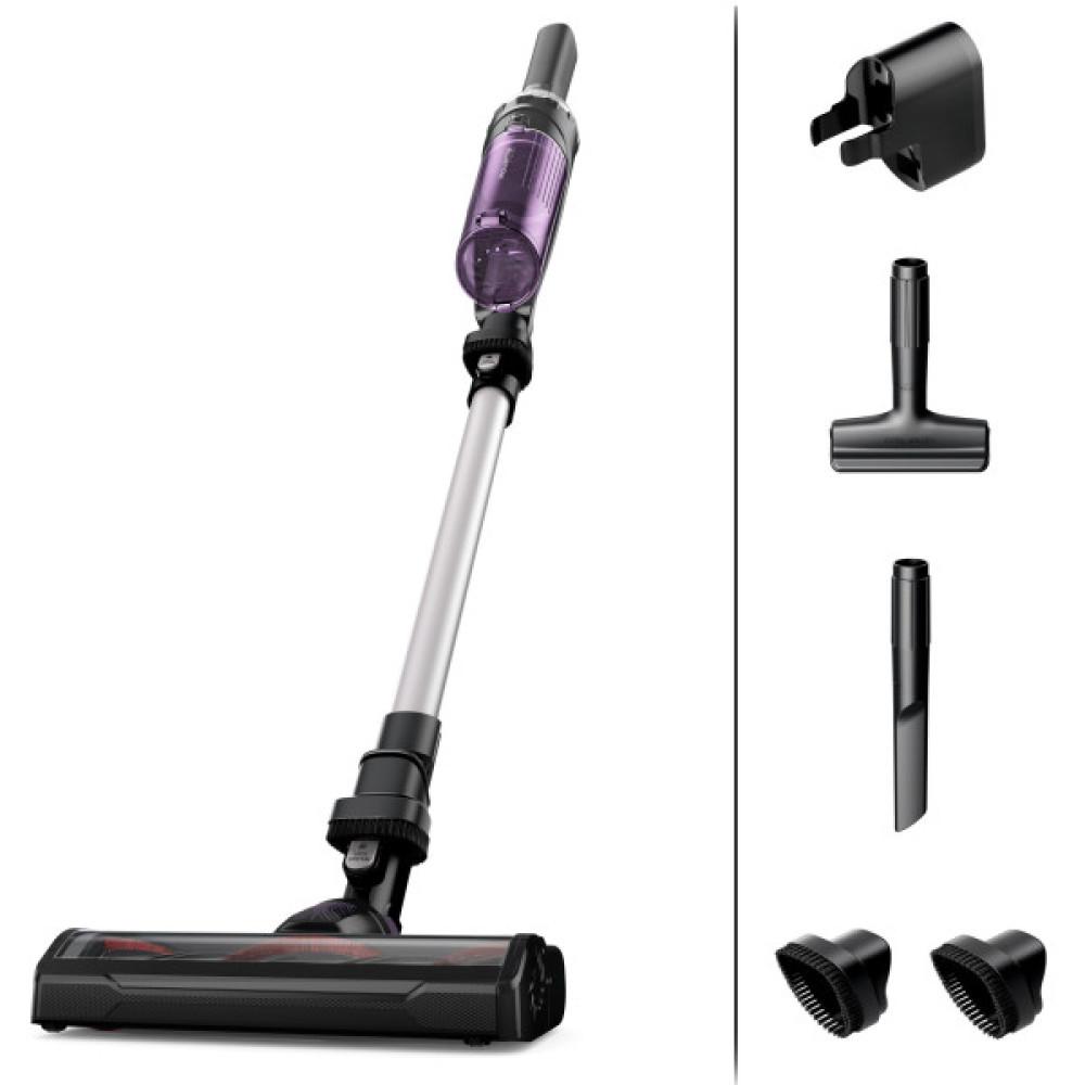 Пилосос Rowenta безпровідний X-Nano Essential, 100Вт, конт пил -0.4л, автон. робота до 40хв, НЕРА, фіолетово-чорний