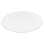 Блюдце Ardesto Ancona, 11.4см, порцеляна, білий (AR3558)