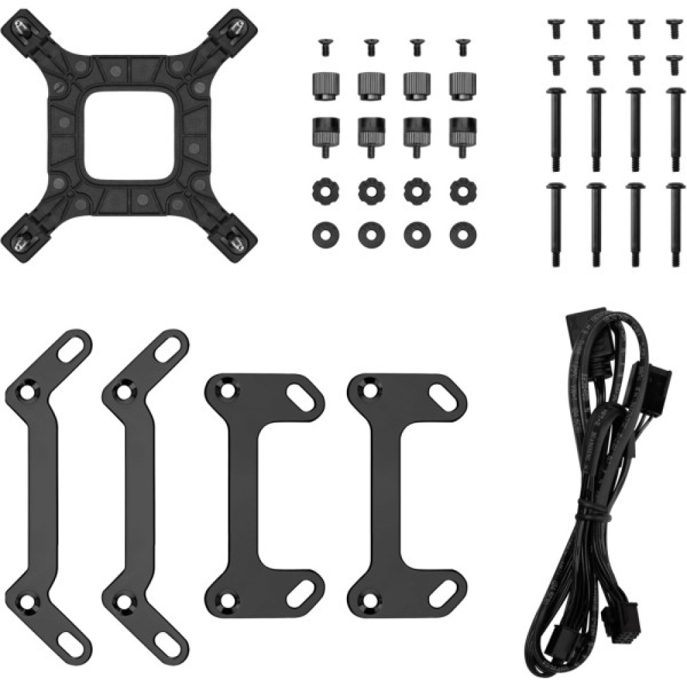 Система рідинного охолодження Deepcool LQ240 Black (R-LQ240-BKLSMW-G-1)