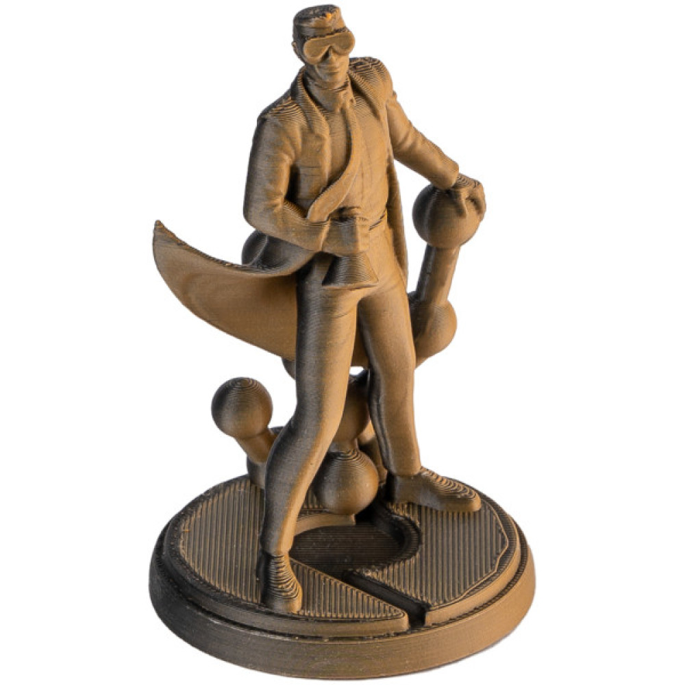 Пластик для 3D-принтера Polymaker PLA PANCHROMA DUAL MATTE 1,75mm 1kg SHADOW ORANGE (CA04050)