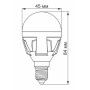 Лампочка Videx G45 7W E14 3000K 220V (VL-G45-07143) Лампочка Videx G45 7W E14 3000K 220V (VL-G45-07143)