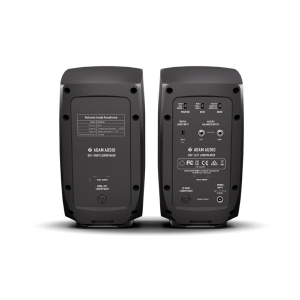 Студійний монітор ADAM Audio D3V Black (236612)