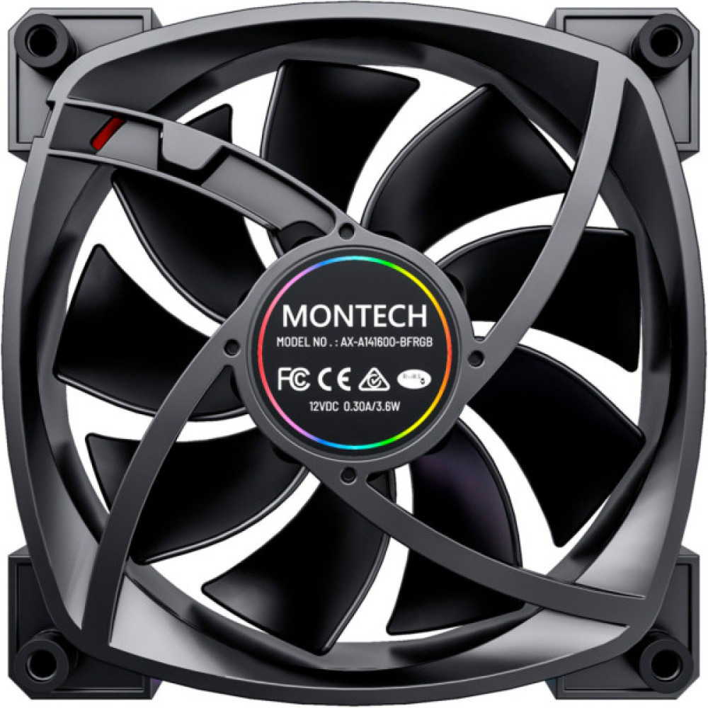 Кулер до корпусу MONTECH RX120 PWM (B31)