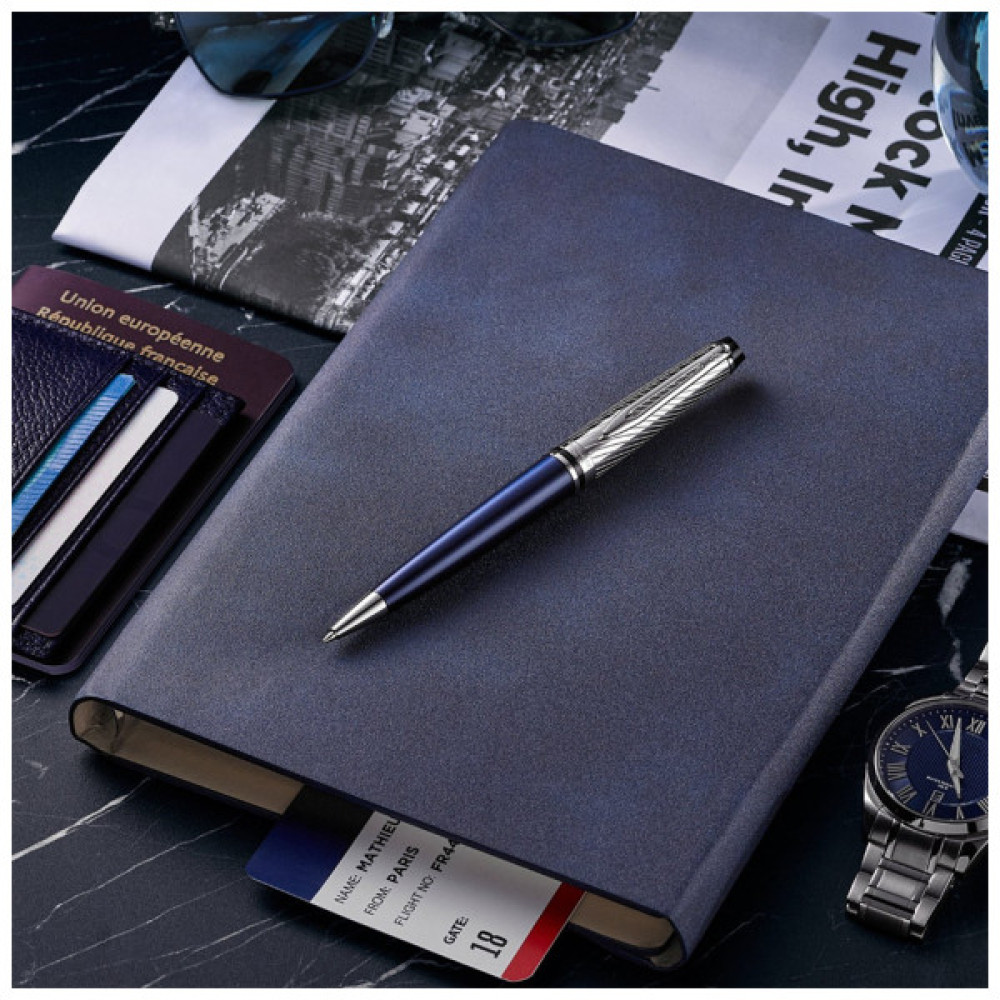 Ручка кулькова Waterman EXPERT Deluxe Metallic Blue CT BP (20 051)