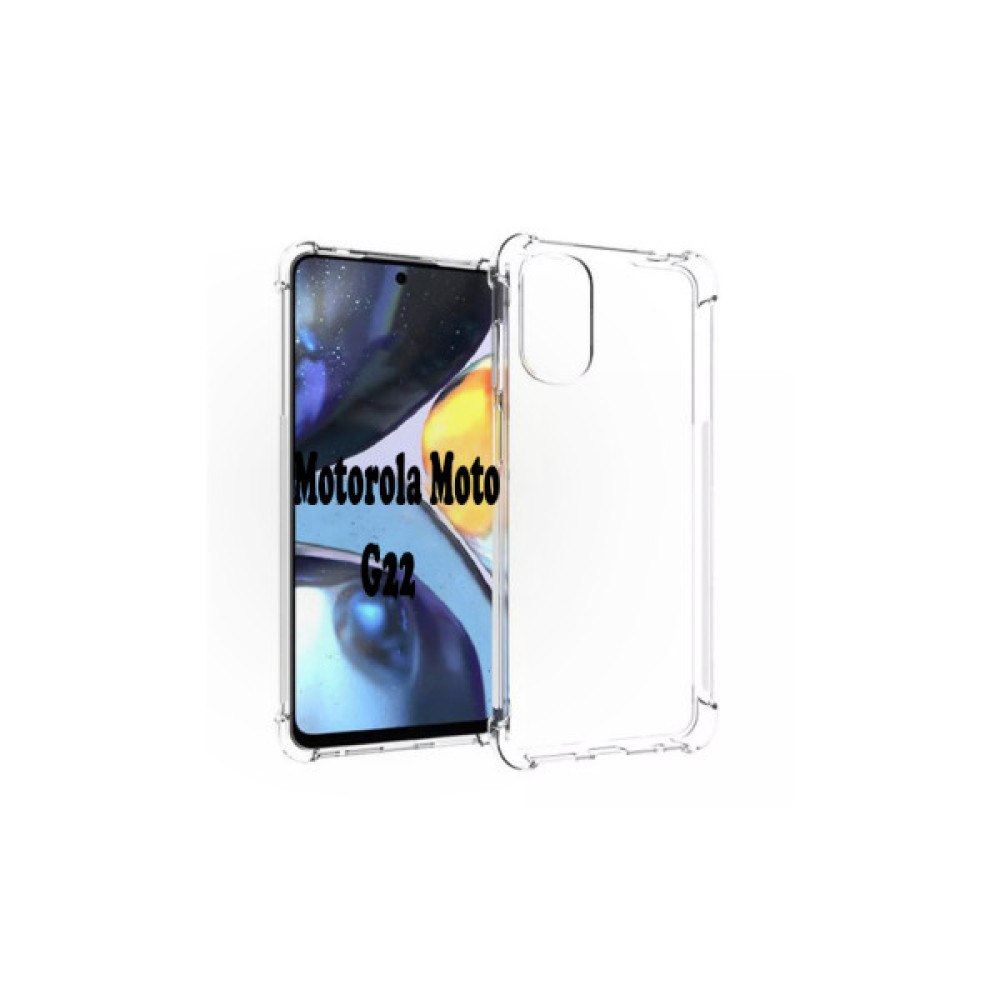Чохол до мобільного телефона BeCover Anti-Shock Motorola Moto G22 Clear (707881) Чохол до мобільного телефона BeCover Anti-Shock Motorola Moto G22 Clear (707881)
