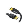Кабель мультимедійний DisplayPort M to DisplayPort M 2.0m V1.4 8K60Hz Choetech (XDD01-V1-BK)
