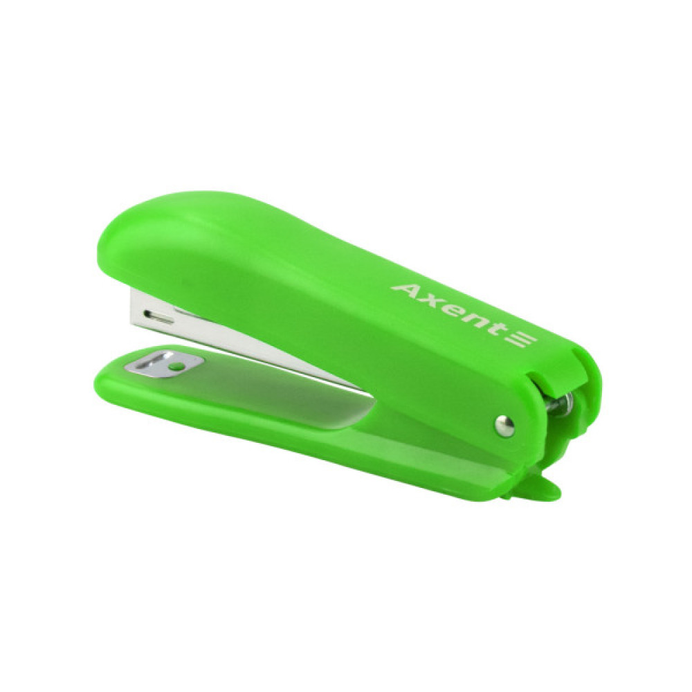 Степлер Axent Standard No. 10/5, 15 sheets, Light green (4222-09-A)