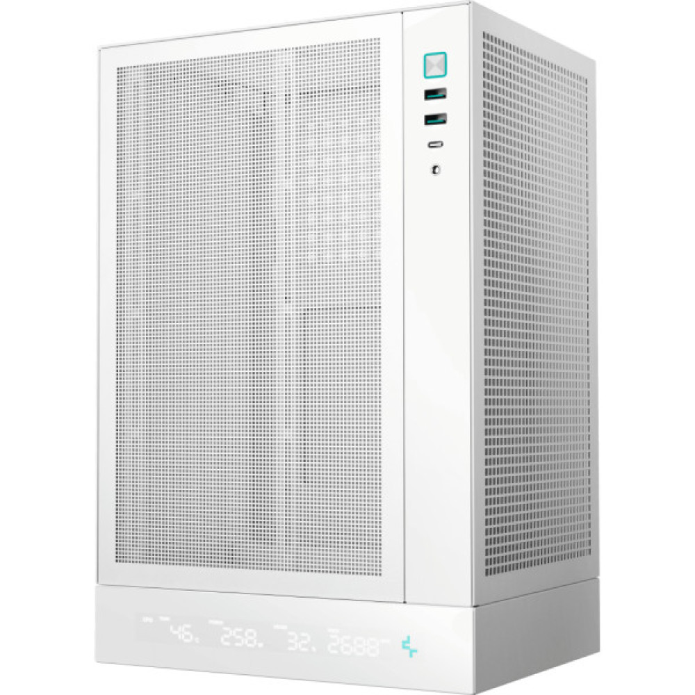 Корпус для ПК Deepcool CH170 Digital White (R-CH170-WHNPI0D-G-1)