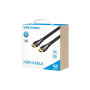 Кабель мультимедійний HDMI M to HDMI M 15.0m V2.0 4K60Hz braided zinc alloy black Vention (ALMBN)