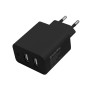 Зарядний пристрій ColorWay 2USB AUTO_ID 4.8A (24W) black (CW-CHS016-BK) Зарядний пристрій ColorWay 2USB AUTO_ID 4.8A (24W) black (CW-CHS016-BK)