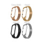 Ремінець до фітнес браслета BeCover Metal для Xiaomi Mi Smart Band 8 Silver (709358) Ремінець до фітнес браслета BeCover Metal для Xiaomi Mi Smart Band 8 Silver (709358)