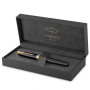 Ручка пір'яна Parker SONNET 17 Black Lacquer GT FP F (86 015) Ручка пір'яна Parker SONNET 17 Black Lacquer GT FP F (86 015)