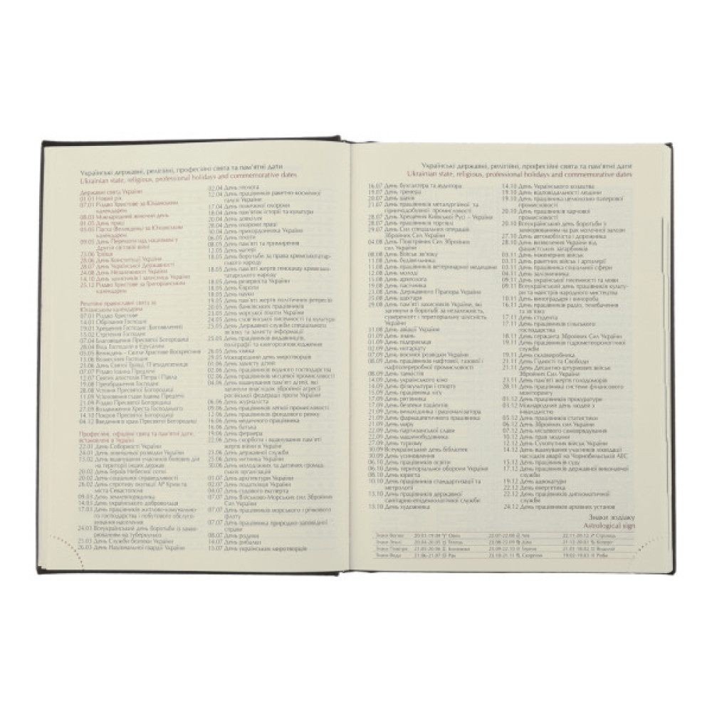 Тижневик Buromax датований 2025 STRONG, А5 темно-червоний (BM.2129-13)