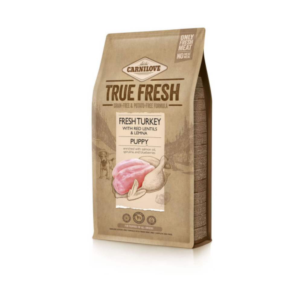 Сухий корм для собак Carnilove True Fresh Turkey Puppy з індичкою 1.4 кг (8595602556793)