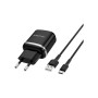 Зарядний пристрій BOROFONE BA36A High Speed USB QC3.0 + cable USB to USB-C 18W Black (6931474716002) Зарядний пристрій BOROFONE BA36A High Speed USB QC3.0 + cable USB to USB-C 18W Black (6931474716002)
