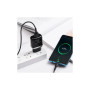 Зарядний пристрій BOROFONE BA36A High Speed USB QC3.0 + cable USB to USB-C 18W Black (6931474716002) Зарядний пристрій BOROFONE BA36A High Speed USB QC3.0 + cable USB to USB-C 18W Black (6931474716002)