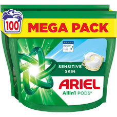 Капсули для прання Ariel Pods All-in-1 Sensitive Skin Для чутливої шкіри 100 шт. (8700216765619)