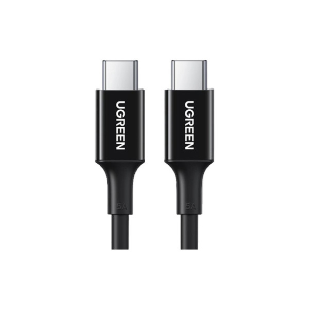 Дата кабель USB-C to USB-C 1.5m 5A 100W US300 black Ugreen (20528)