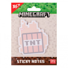 Папір для нотаток Yes з липким шаром фігурний Minecraft TNT 40 аркушів (170397)
