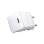 Зарядний пристрій Baseus Palm Fast Charger 1C 30W + Cable 1.0m Type-C 60W white (P10111605213-01)