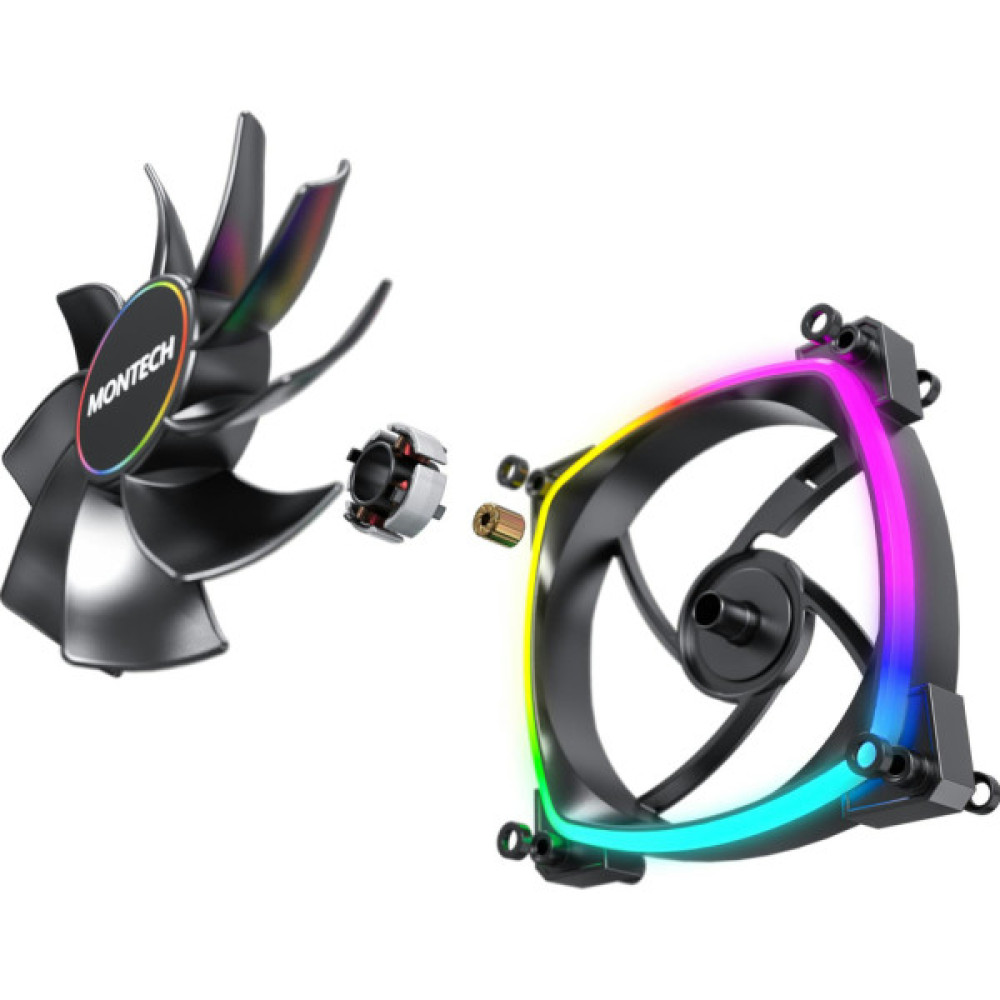 Кулер до корпусу MONTECH RX120 PWM (B31)