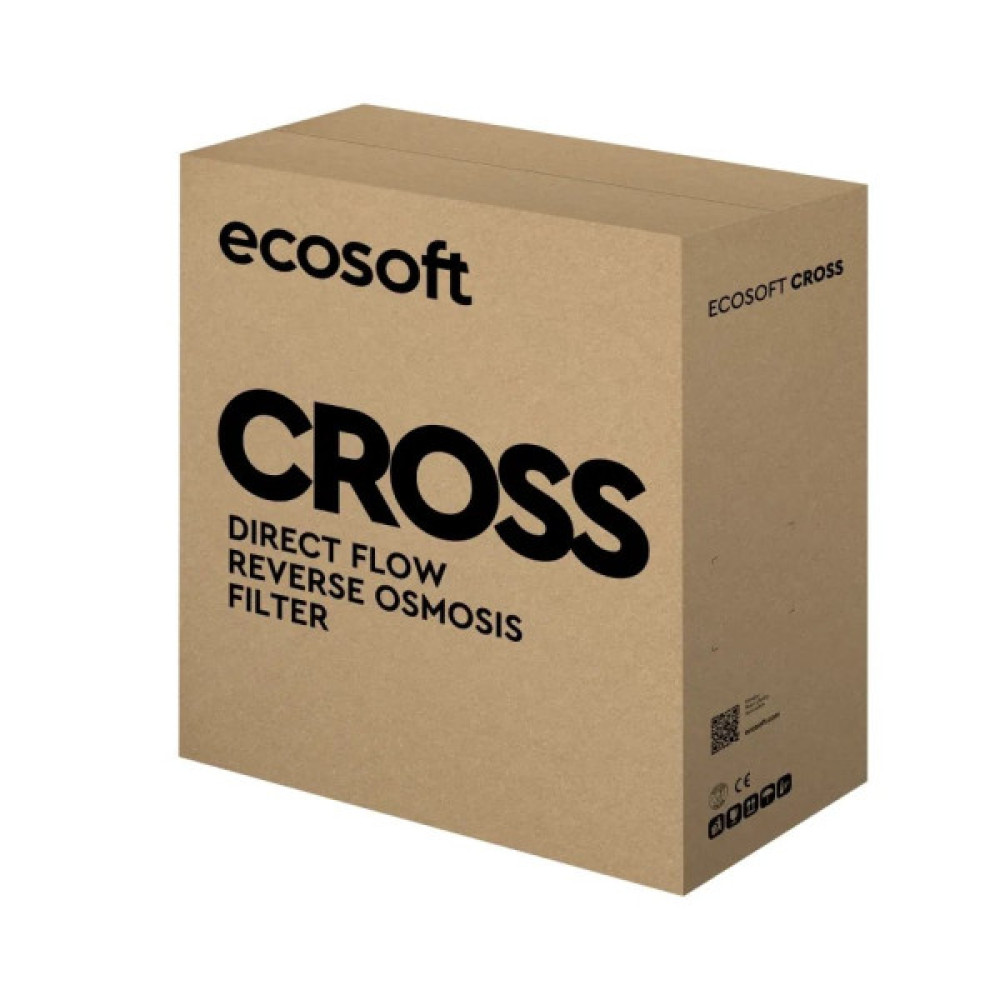 Фільтр зворотного осмосу Ecosoft Cross90 Balance, мембрана 600gpd