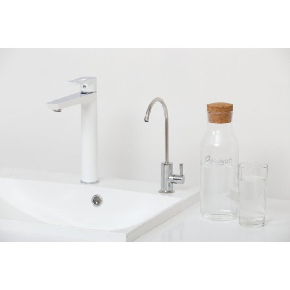 Фільтр зворотного осмосу Ecosoft Absolute з мінералізатором, мембрана 75gpd DuPont, дренаж 1:1