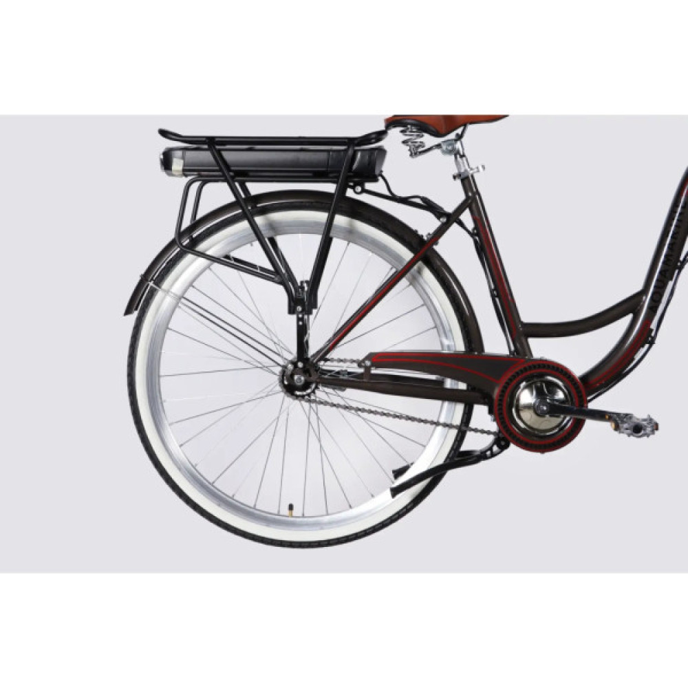 Електровелосипед Dorozhnik 28" eAQUAMARINE BH рама-19" 36B 13А*г 500Вт 2026 сірий (ELB-D-28-135)