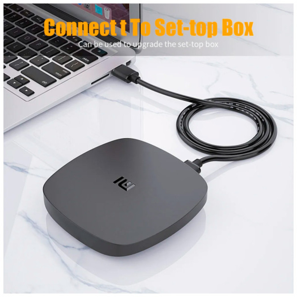 Дата кабель USB 3.0 AM/AM 2.0m 5Gbps black Essager (EXCAA-YTD01)
