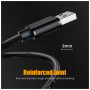 Дата кабель USB 3.0 AM/AM 2.0m 5Gbps black Essager (EXCAA-YTD01)