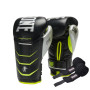 Боксерські рукавички Leone GN110F Revo Fluo Black 14 унцій (GN110F_Black_14oz)