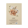 Книга записна Axent Beauty А5, 96 аркушів, клітинка, тверда обкладинка (8459-7-A)