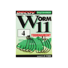 Гачок Decoy Worm11 Tournament 04 (9 шт/уп) (1562.00.77)