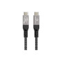 Дата кабель USB-C to USB-C 0.5m USB4 240W 8K60Hz 40Gbps Cablexpert (CCBP-USB4-CMCM240-0.5M)