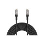 Дата кабель USB-C to USB-C 0.5m USB4 240W 8K60Hz 40Gbps Cablexpert (CCBP-USB4-CMCM240-0.5M)