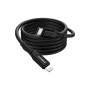 Дата кабель USB-C to Lightning 1.0m PD27W black Choetech (XCL-1030-BK)