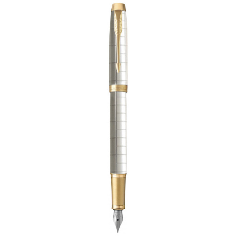 Ручка пір'яна Parker IM 17 Premium Pearl GT  FP F (24 711)