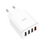 Зарядний пристрій HOCO C102A Fuerza 1xUSB QC3.0 + 3-port USB 18W White (6931474777713) Зарядний пристрій HOCO C102A Fuerza 1xUSB QC3.0 + 3-port USB 18W White (6931474777713)