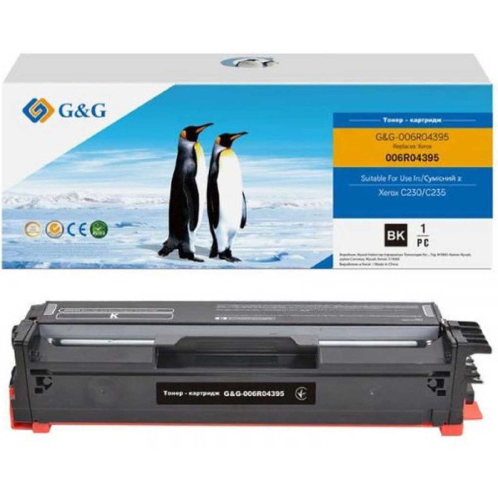 Картридж G&G Xerox C230/C235 Black 3K (G&G-006R04395)