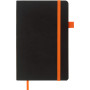 Книга записна Buromax Concept 125x195 мм 96 аркушів в клітинку обкладинка зі штучної шкіри Помаранчева (BM.291162-11) Книга записна Buromax Concept 125x195 мм 96 аркушів в клітинку обкладинка зі штучної шкіри Помаранчева (BM.291162-11)