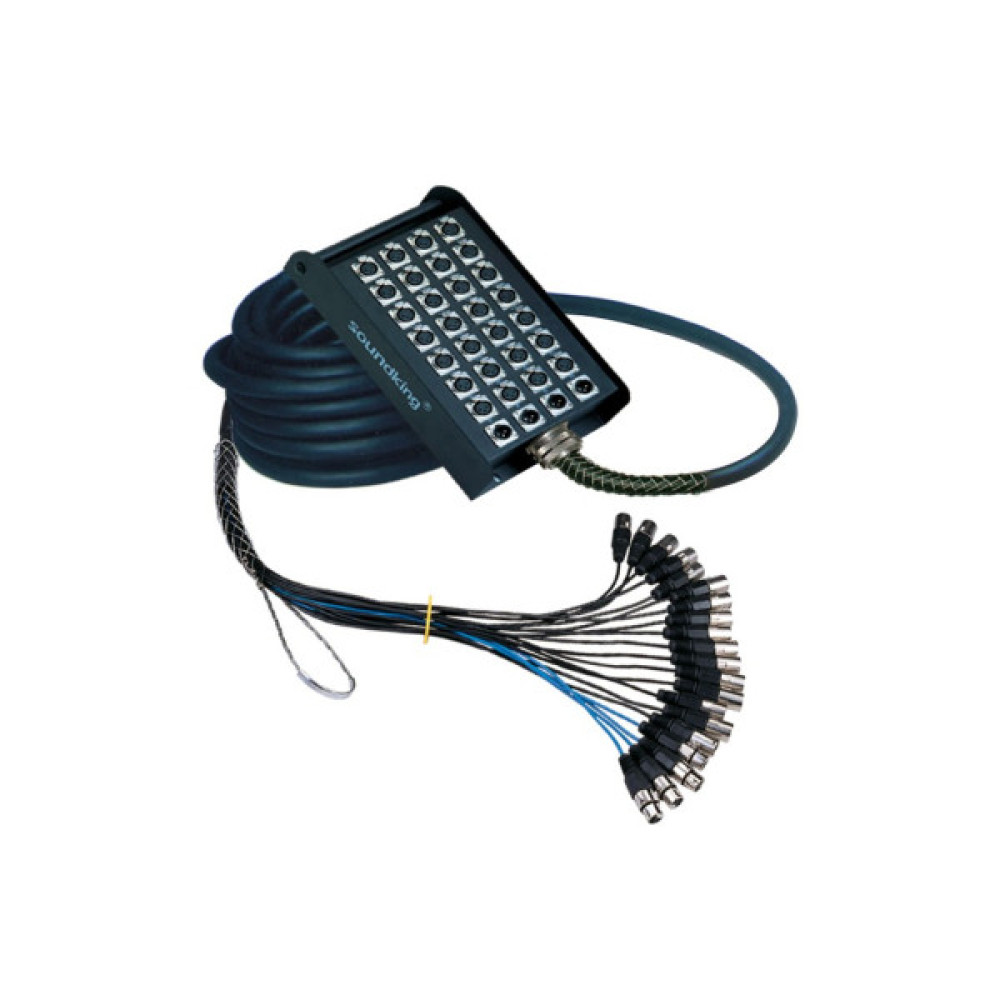 Мультикор SoundKing 20 Send + 4 Return (30m) (AH105/30)